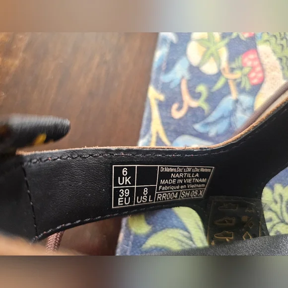 NEW Dr. Martens Brown Strappy Nartilla Platform Sandals Brown SIZE 8 - Picture 5 of 7